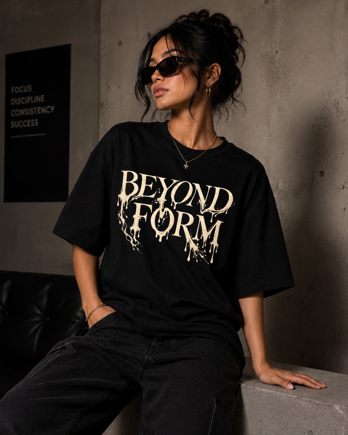 Beyond Form Gothic Drip T-Shirt
